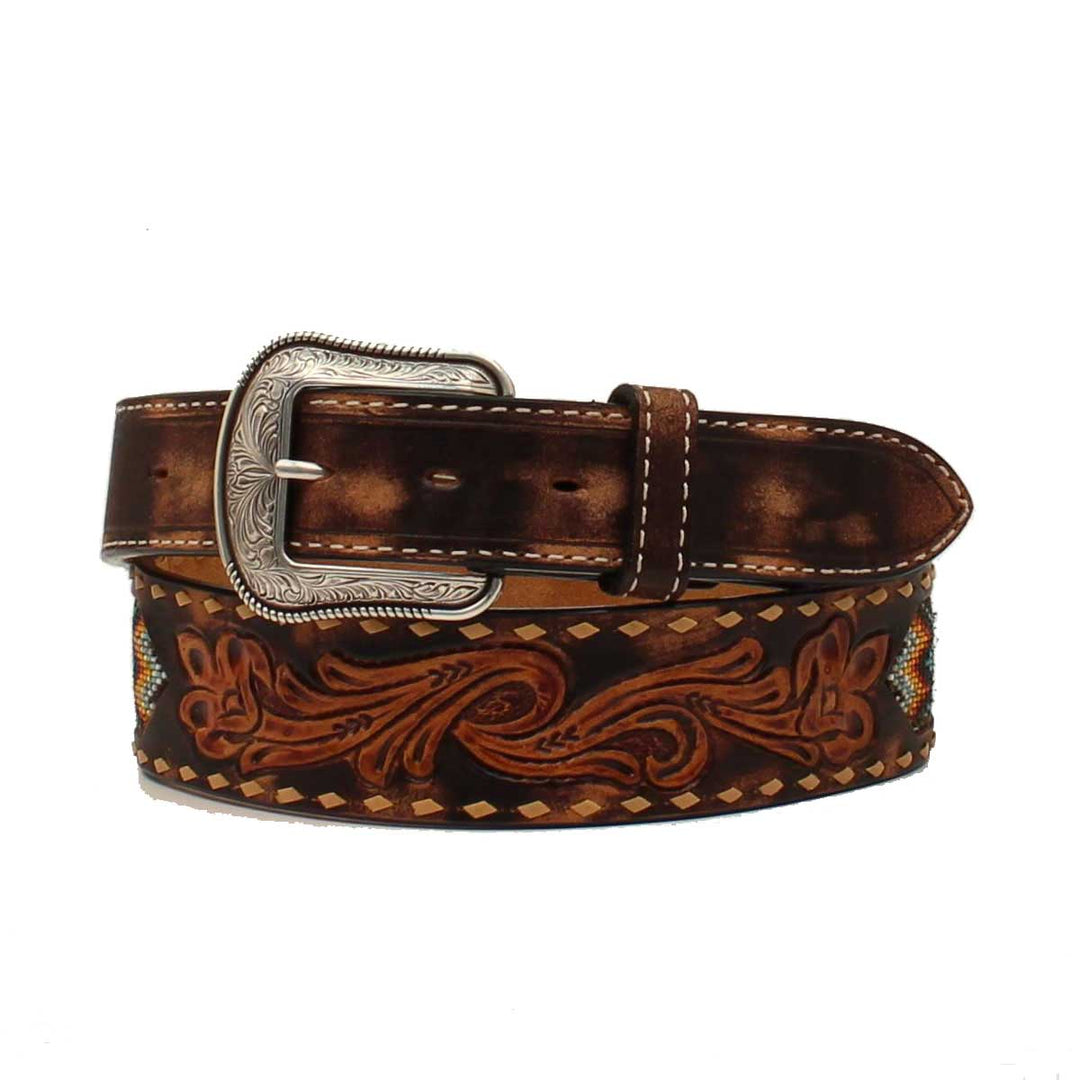 Men's Aztec Pattern Belt  Handmade in England Mens Belts, Womens Belts,  Bags, and Accessories