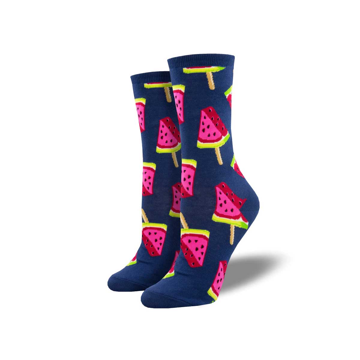 Socksmith Women's Watermelon Pops Socks Navy Lazy J Ranch Wear Stores