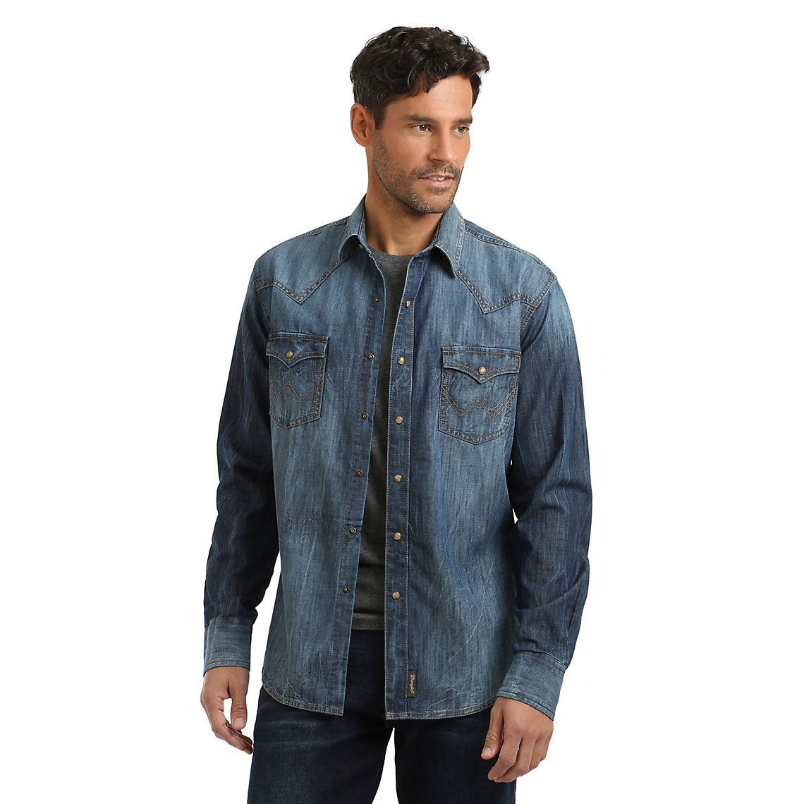 wrangler retro pearl snap shirts