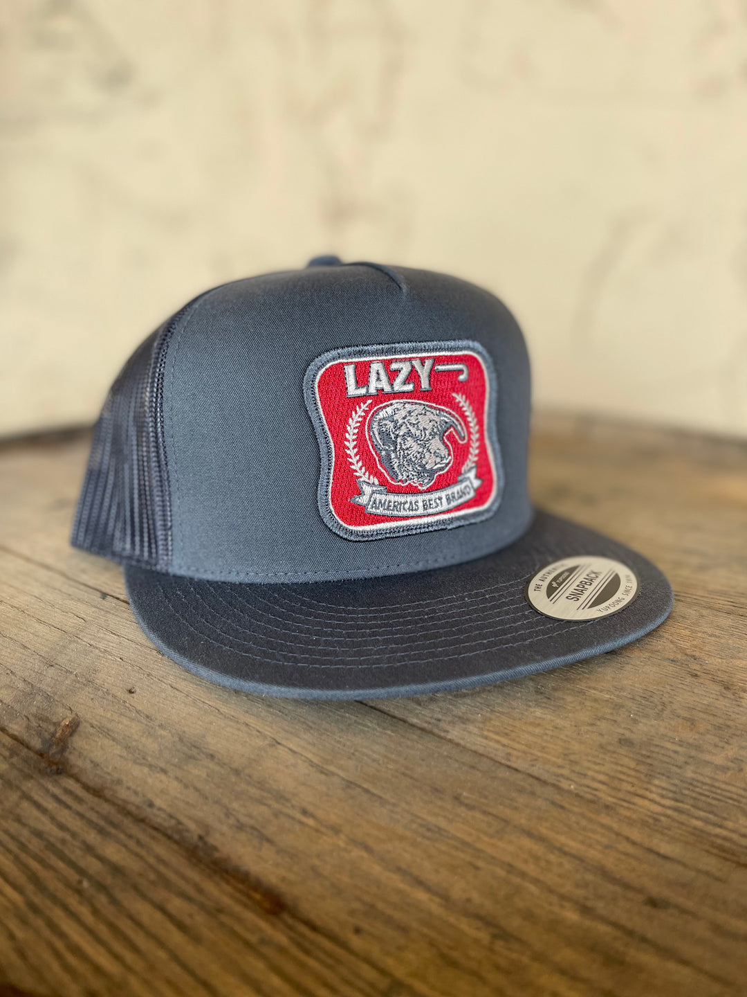 Braves Navy Patch Up 950 Snapback - The Locker Room of Downey