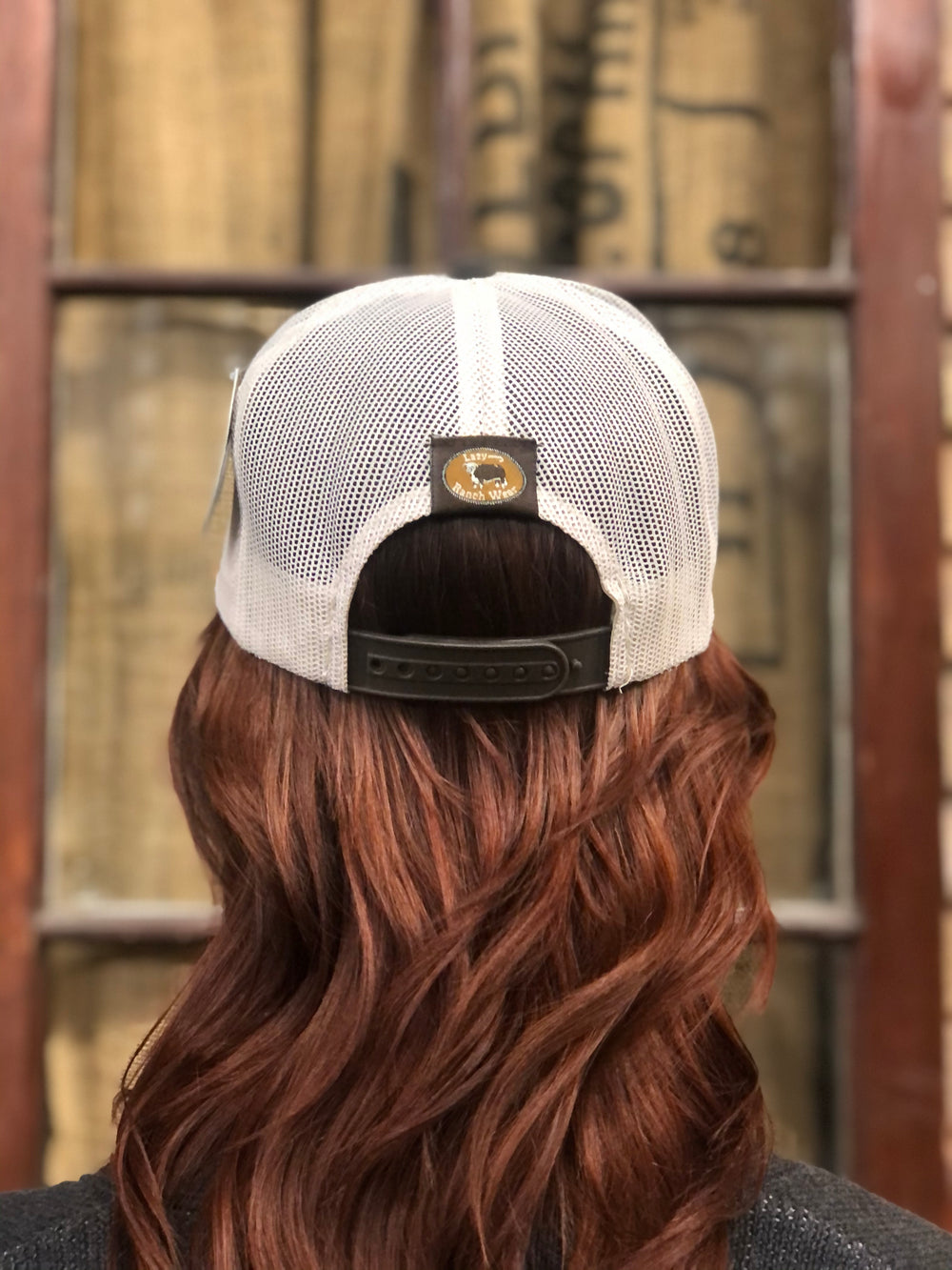 Distressed Denim Trucker Cap with Upcycled Patch – Haute Suburban