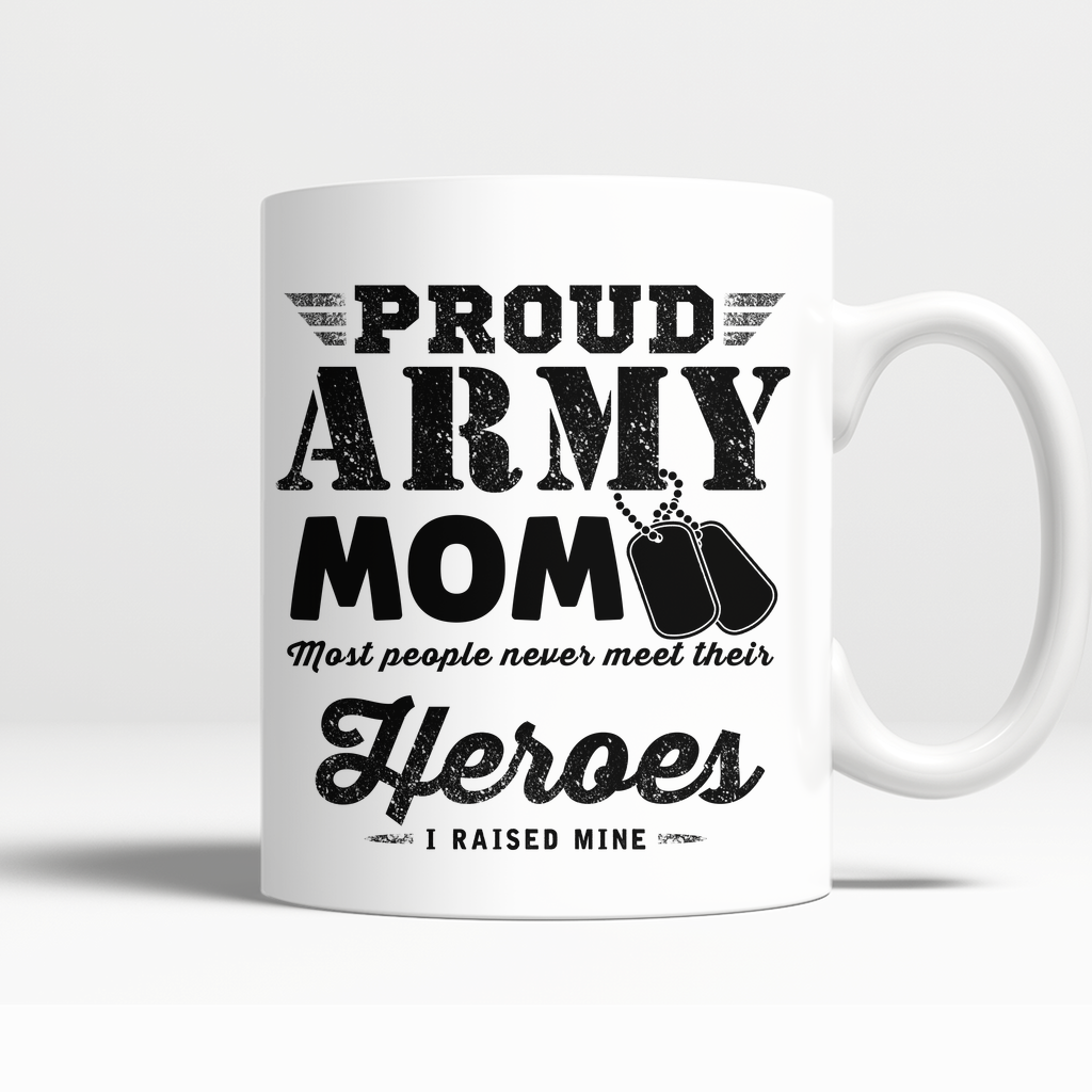 army mom mug