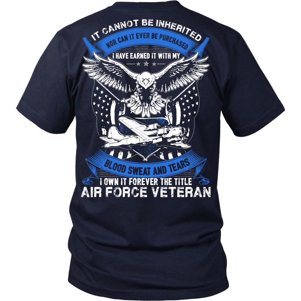 air force veteran clothing