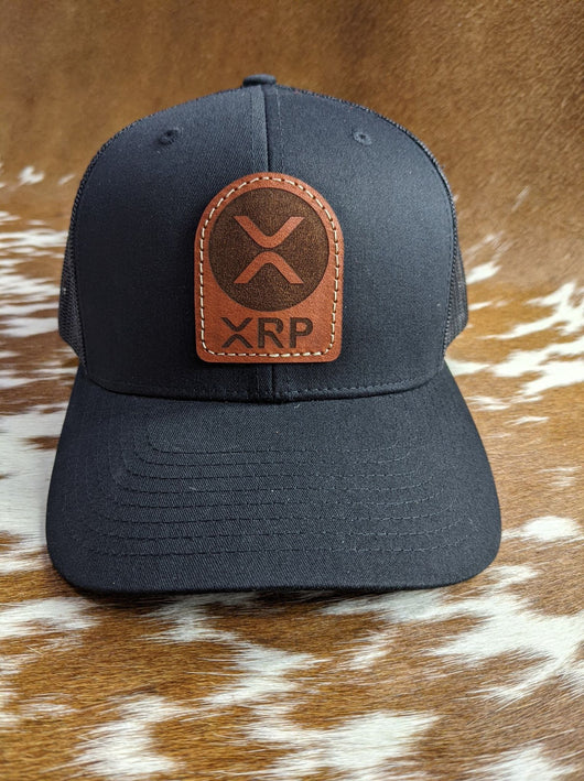 Xrp Logo On Richardson 112 Black Shirtguys Com