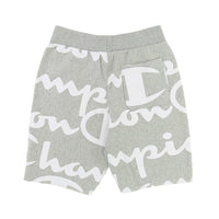 champion reverse weave cut off short aop