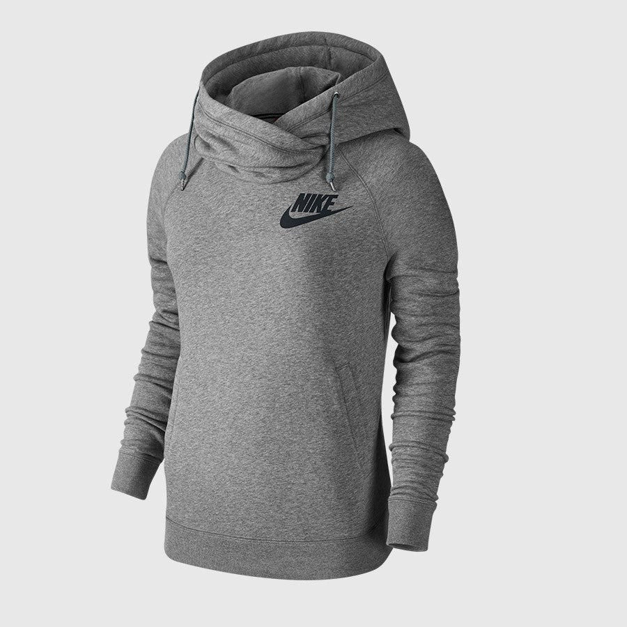 nike rally hoodie grey