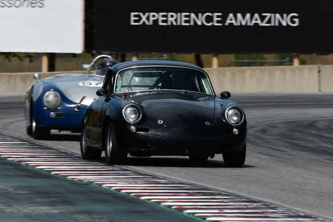 Alec Hugo - 1962 Porsche 356B in Group 1-3Recongized small displacment production sports cars & Series-produced sports crs and sedans in production prior to 1972 at the 2019 SVRA Trans Am Speed Fest run at Weathertech Raceway Laguna Seca