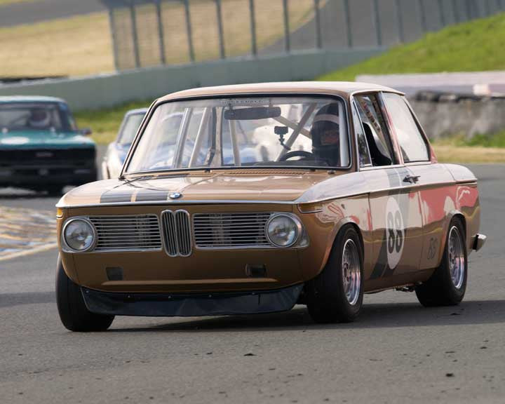 John Murrary with BMW 2002 in Group 8 - at the 2016 CSRG David Love Memorial - Sears Point Raceway
