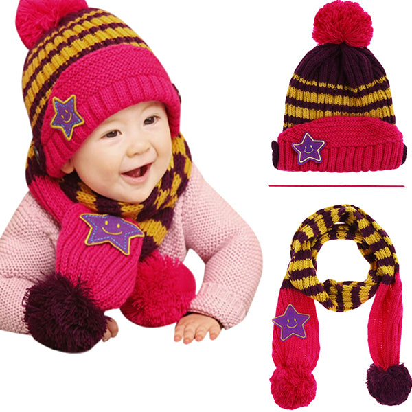 baby hat and scarf