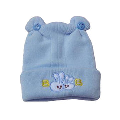 Adorable Blue Baby Hat with Cute Rabbit Design – Gifts Are Blue
