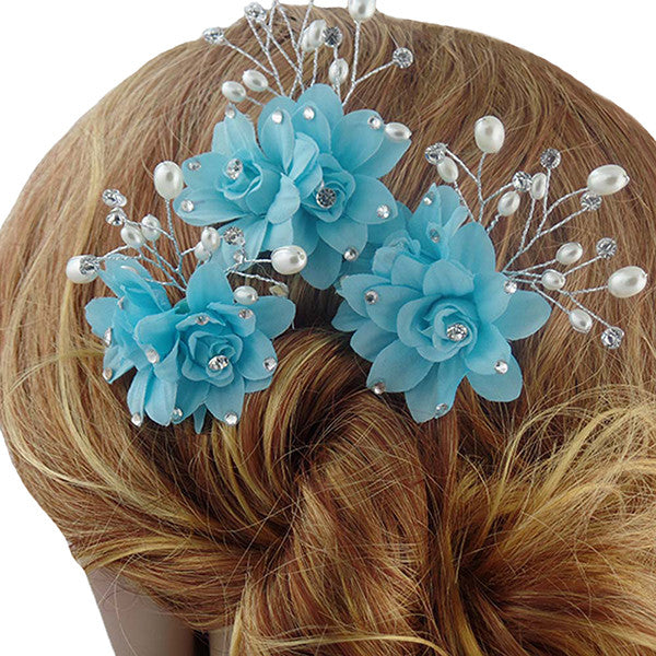  Wedding  Hair  Accessories  Gifts Are Blue 