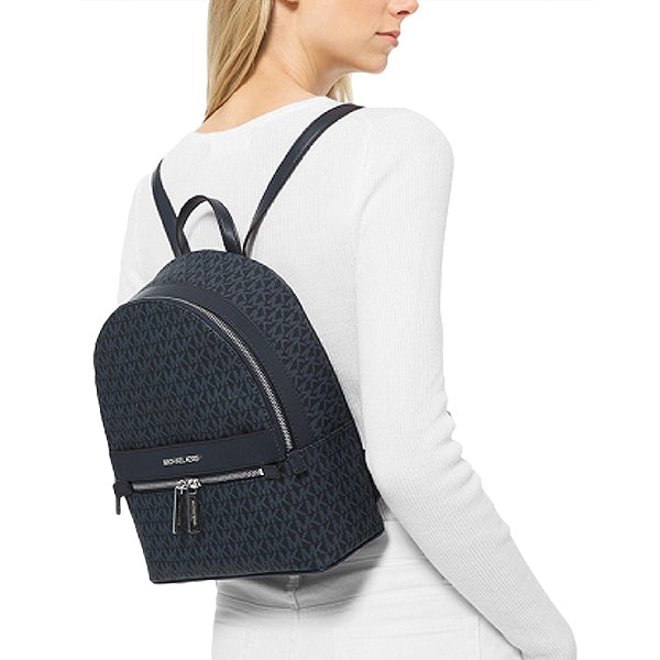 michael kors blue backpack