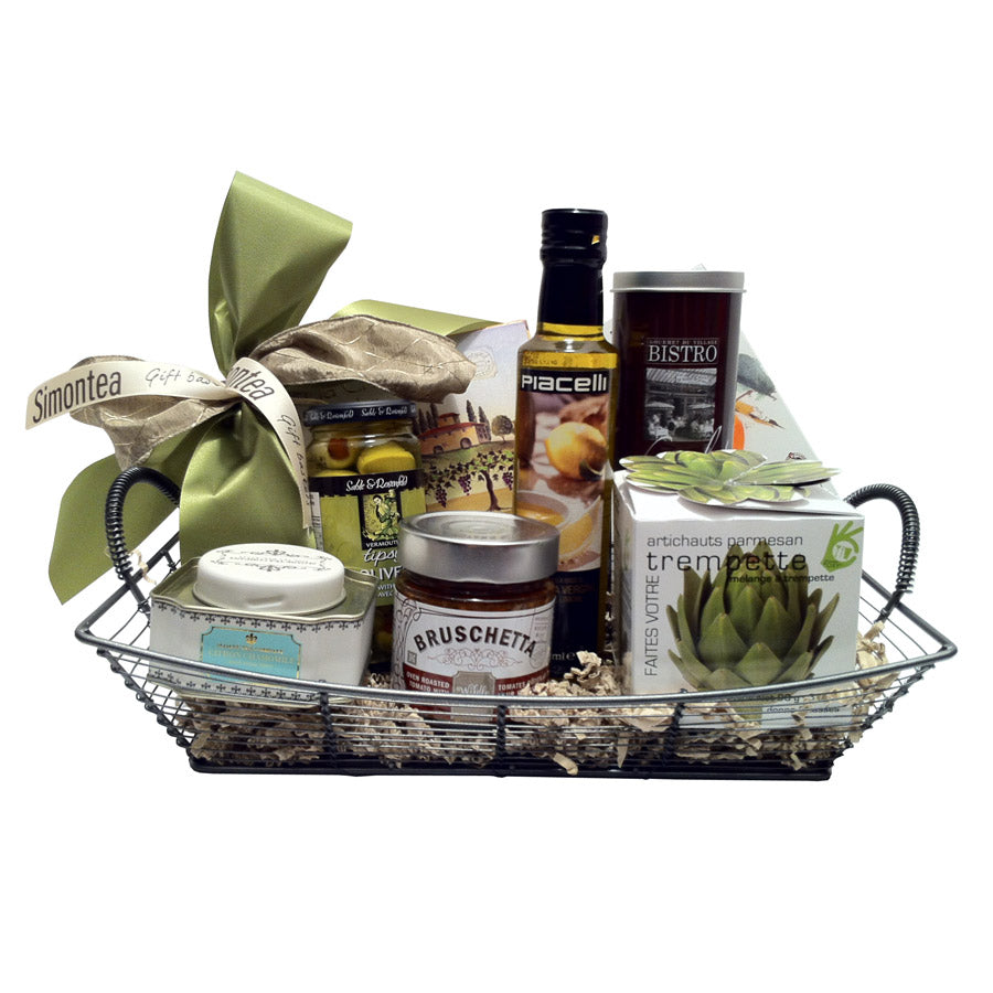 Italian gourmet gift baskets Simontea Gifts Canada