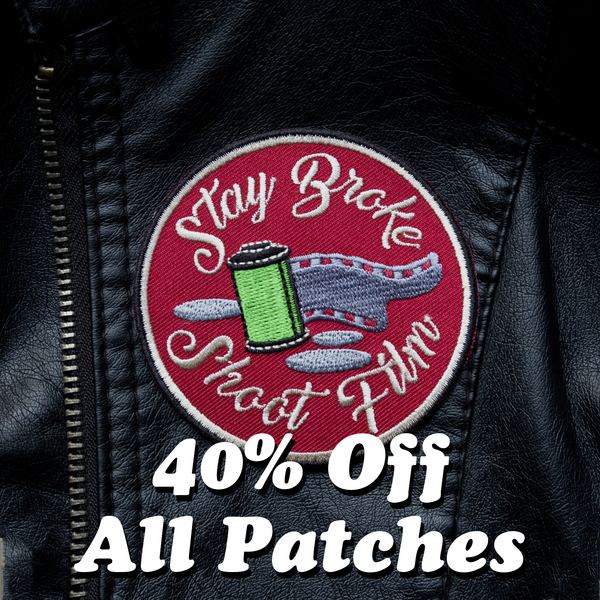 40% off all shootfilmco patches black friday 2020