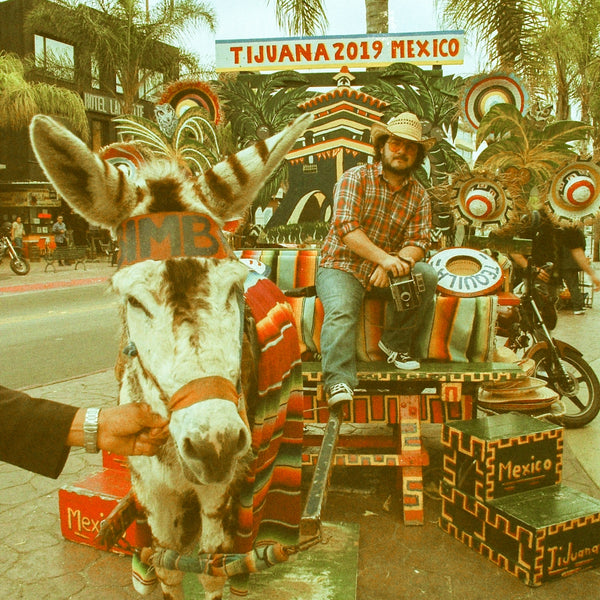 Victor Lebowski, aka Tijuanauta in Tijuana with the famous Tijuana Zonkey