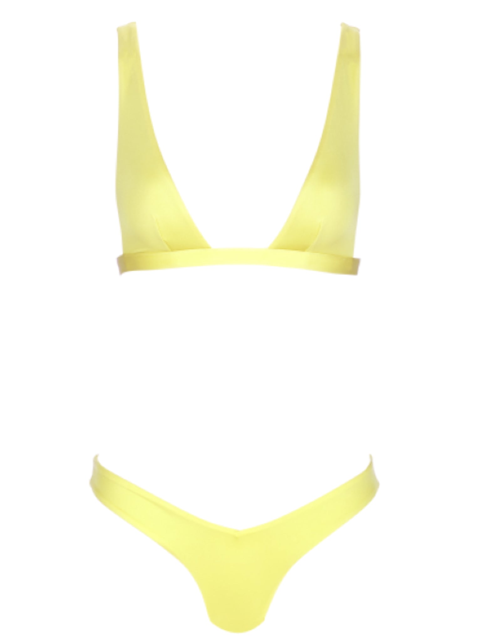 Babe Watch Deep "U" Halter Top