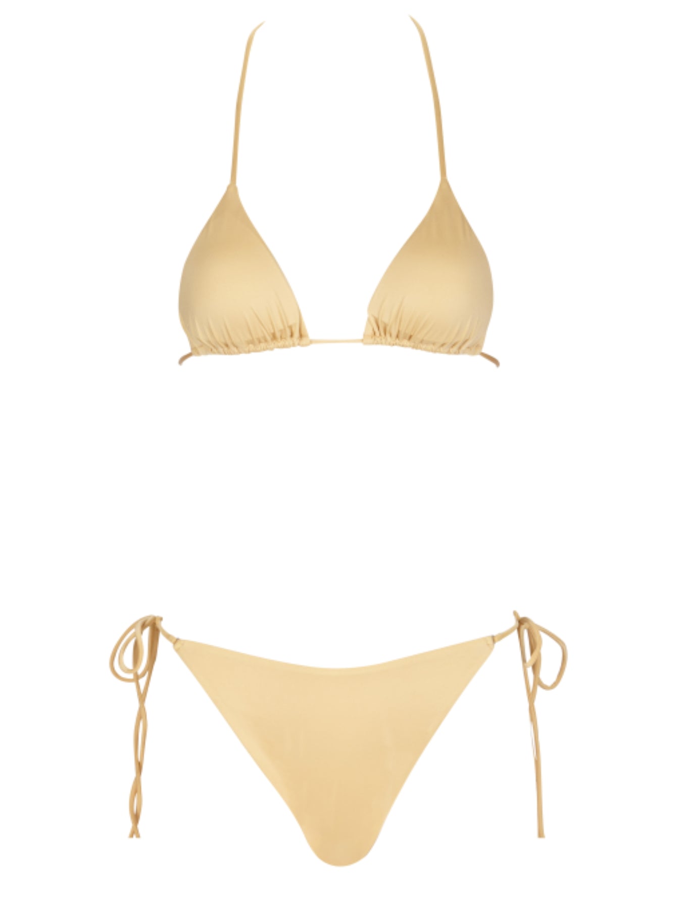 That 90's Vibe Classic String Bikini Bottom – Monica Hansen Beachwear
