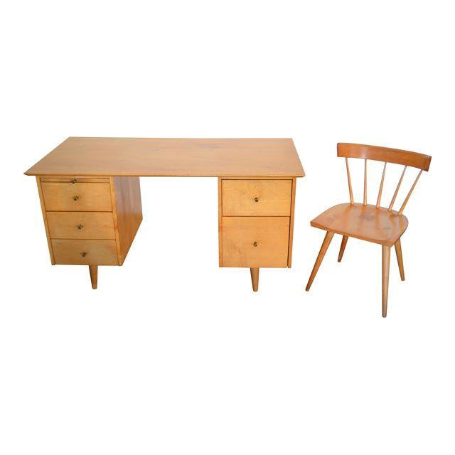 Paul Mccobb For Winchendon Planner Group Desk And Chair