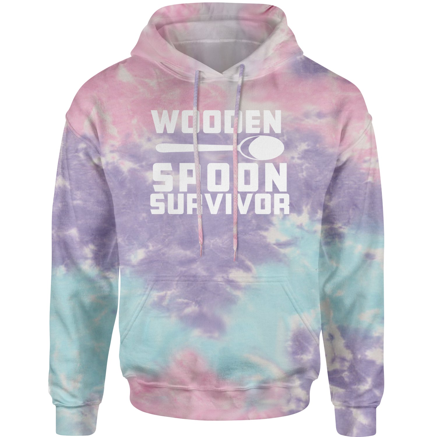 Wooden Spoon Survivor  Adult Hoodie Sweatshirt