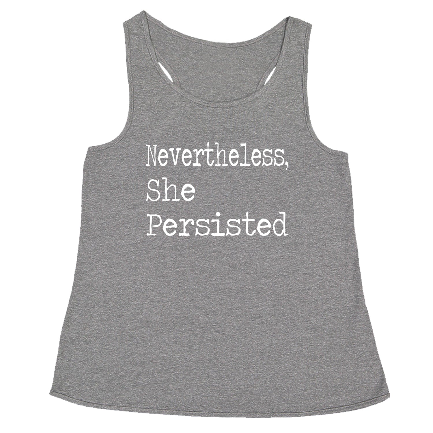 Nevertheless, She Persisted Racerback Tank Top for Women - Expression Tees