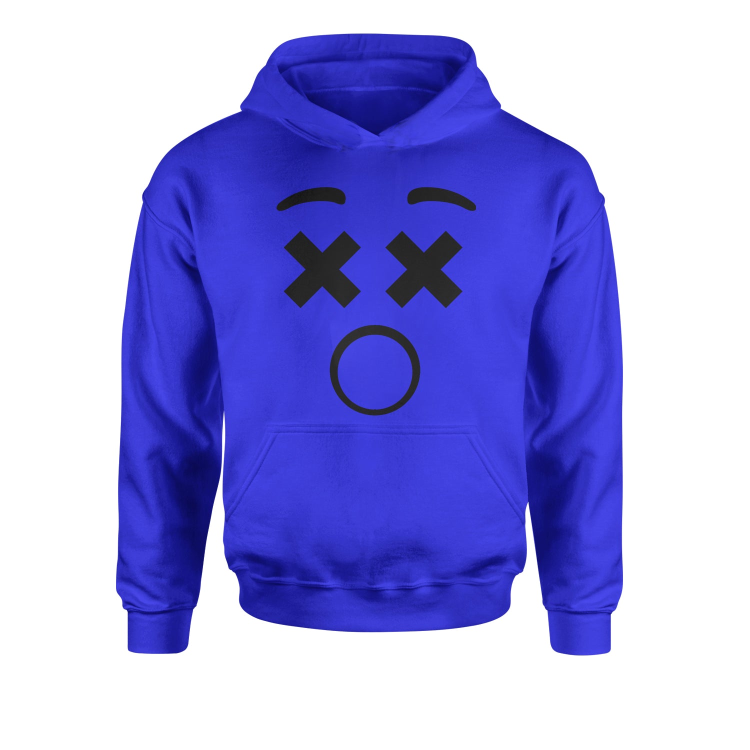 x smiley face hoodie
