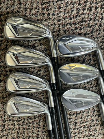 Mizuno JPX 919 Iron Set 6-PW, SW, GW Project X LZ 60g 4.0 Sr. Flex Shafts  GP MCC Grips