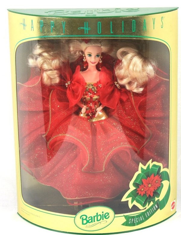 happy holidays barbie special edition