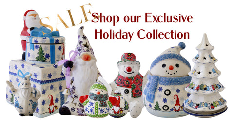 Polish Pottery Christmas Sale