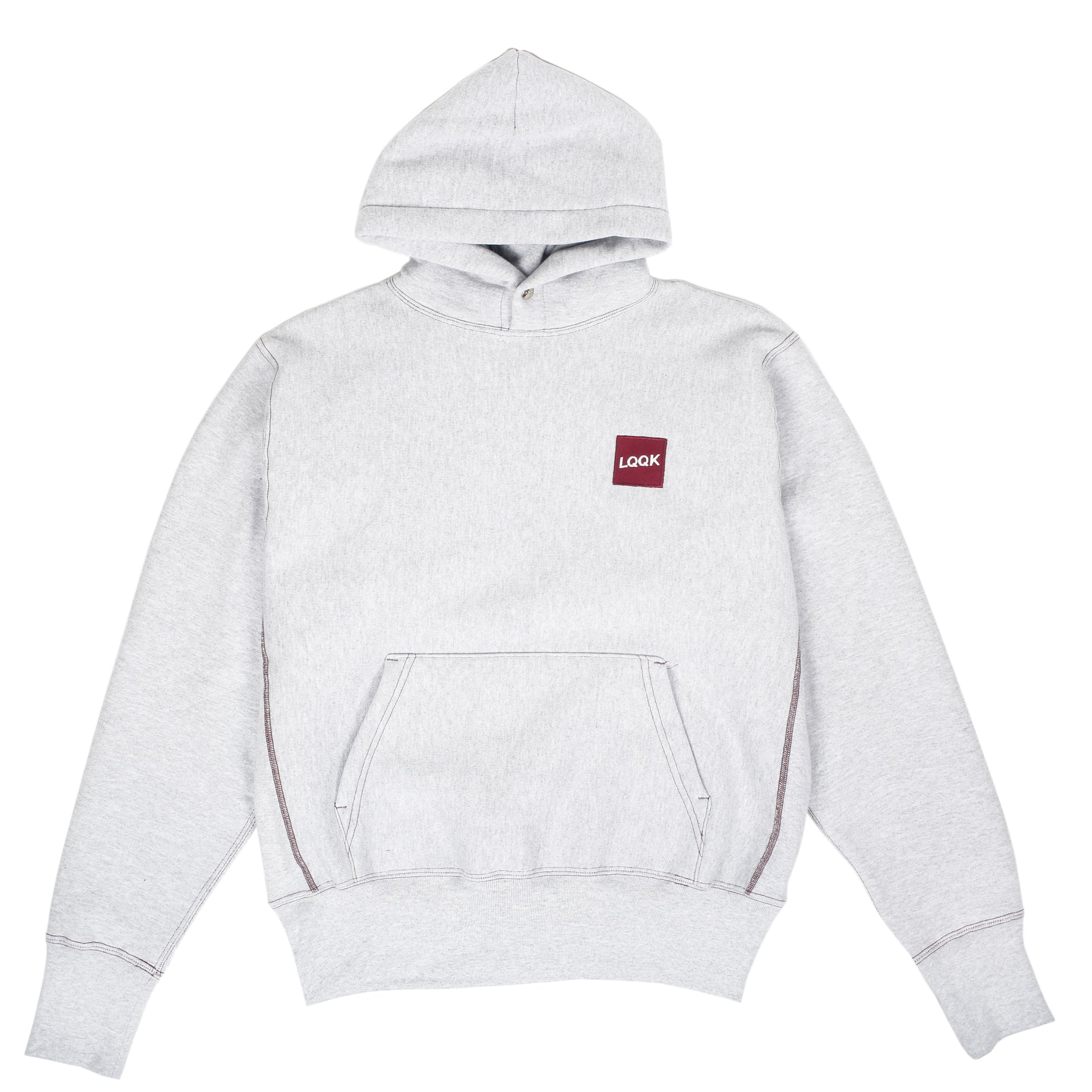 LQQK Studio Signature Snap Hoodie Heather – Better - Very Goods