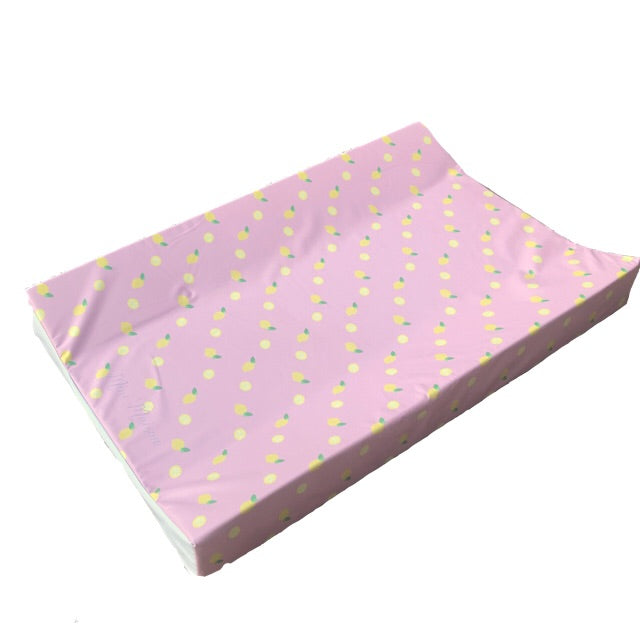 Pink Lemonade Anti Roll Wedge Changing Mat Mini Maison Nursery