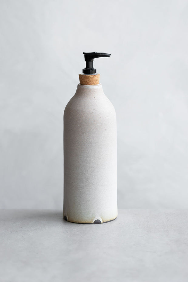 Ceramic Soap Dispenser - Matte White – Notary Ceramics