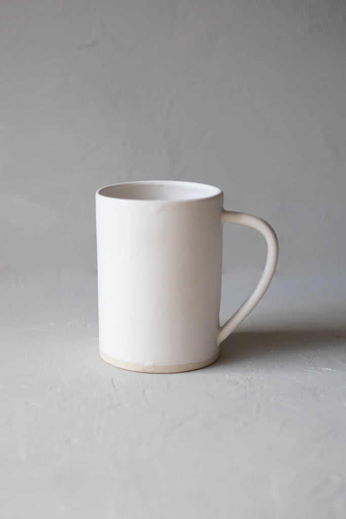 Satin Black Simple Mug