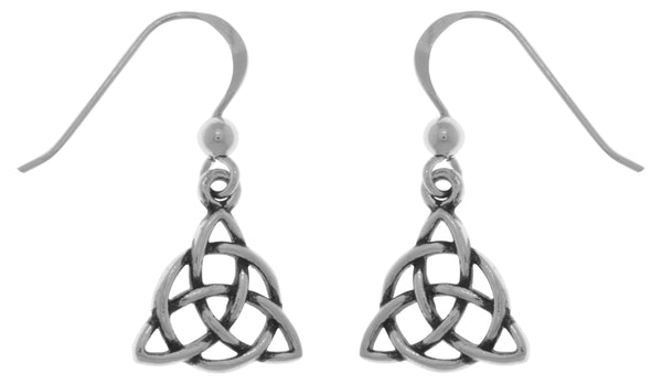 Jewelry Trends Sterling Silver Celtic Triquetra Circle of