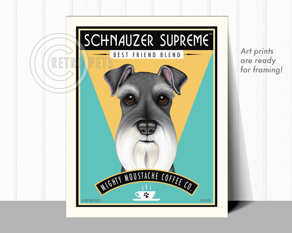 schnauzer art