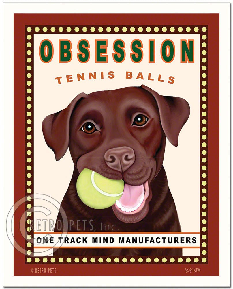 why do dogs get obsessed with balls