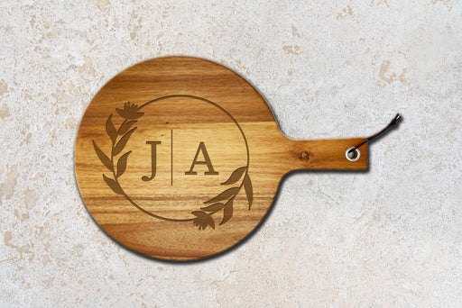 Customized Charcuterie Board - Add Your Monogram or Design