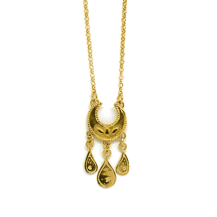 Halia Sea Goddess Necklace – Celtic Crystal Design Jewelry