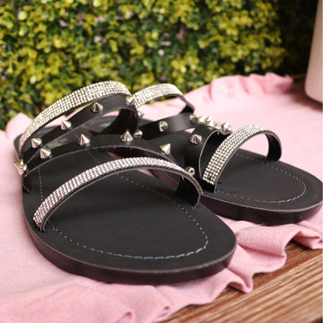 Black Sun of a Beach Sandals