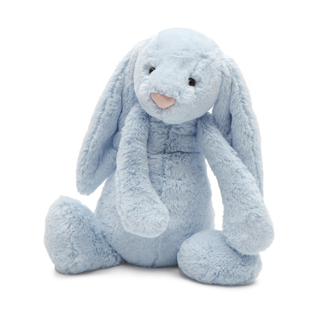 bashful blue bunny