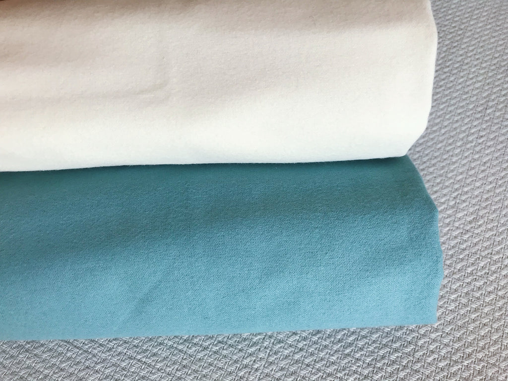 Organic Flannel Fitted Crib Sheet Magnolia Organics