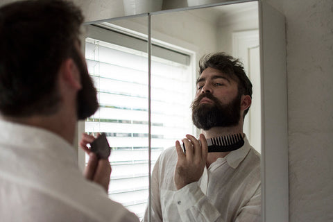 combing beard