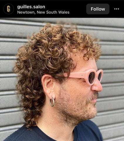 curly mullet