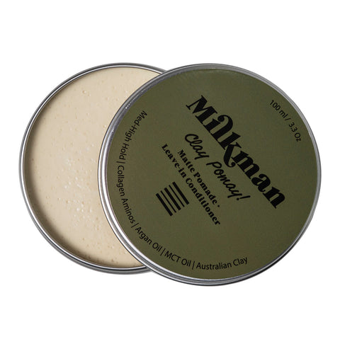 matte clay pomade by milkman