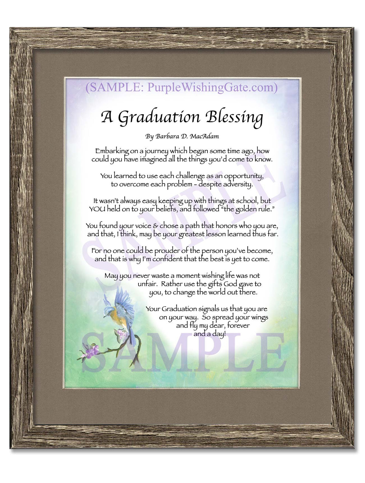 A Graduation Blessing: Personalized Gift! 