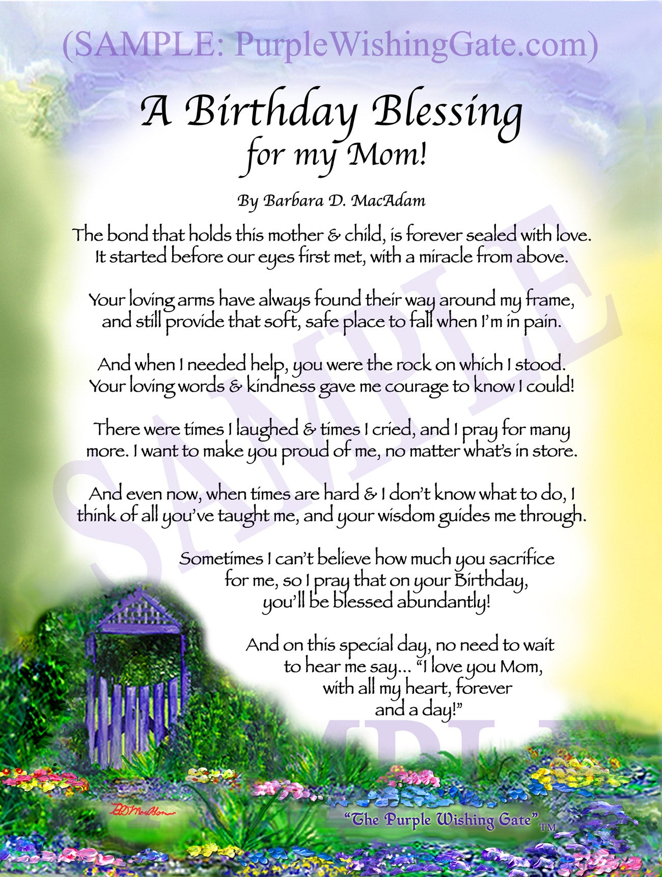 birthday prayer to mother