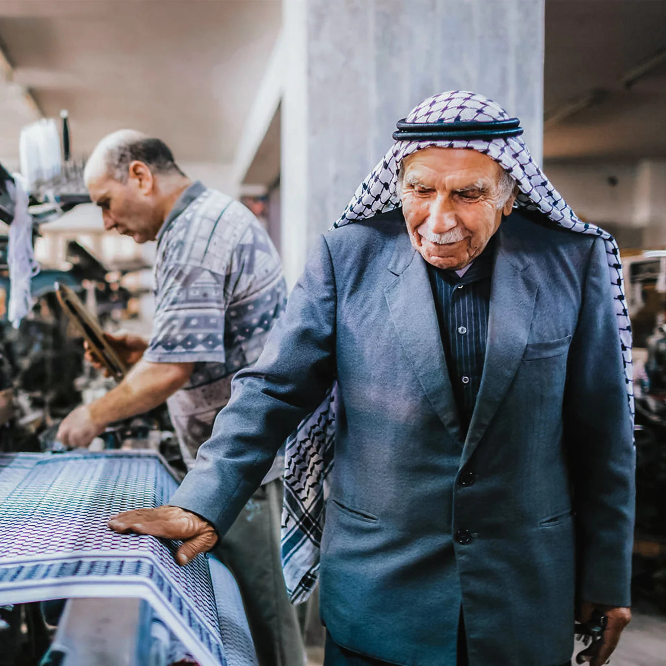 yasser_hirbawi_keffiyeh_factory_owner