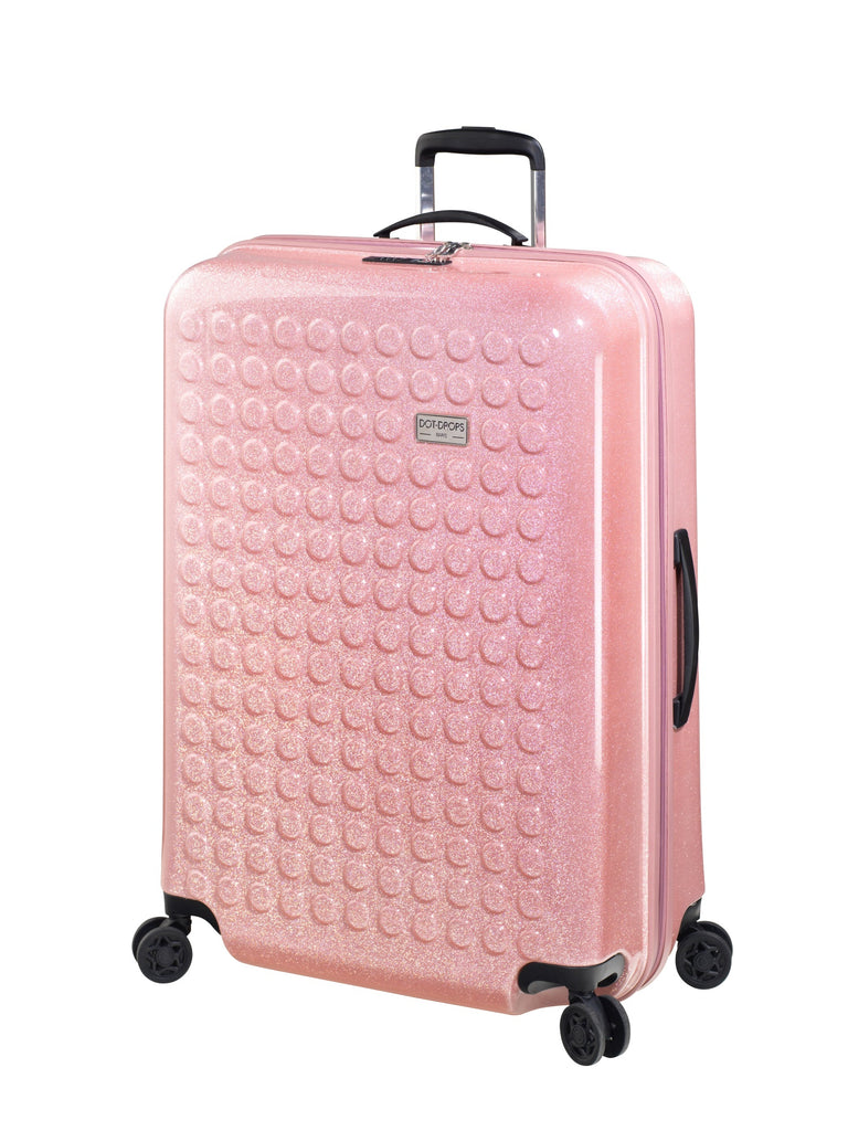 glitter suitcase