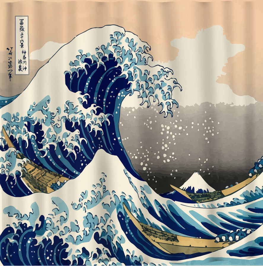 The Great Wave off Kanagawa - CUSTOM Art Rendition – TheDezineShop
