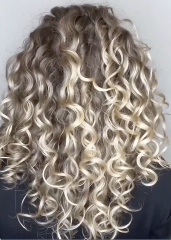 Blonde Wavy Hair