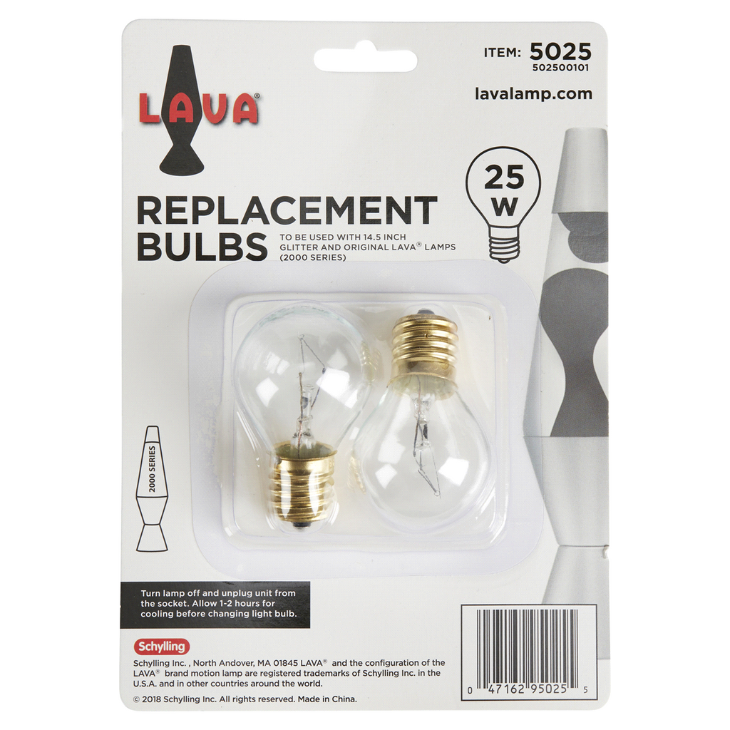 glitter lamp replacement bulb